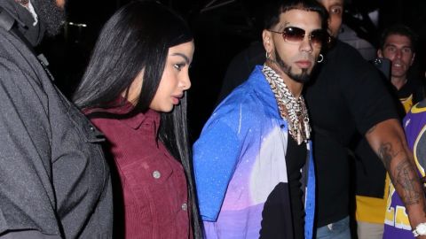 Yailin la más viral y Anuel AA cuando aún eran pareja.