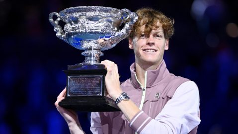 Jannik Sinner, campeón del Abierto de Australia.