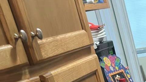 La casa de Karla Castro, fue una de las afectadas por las inundaciones en San Diego. (Cortesía Karla Castro)