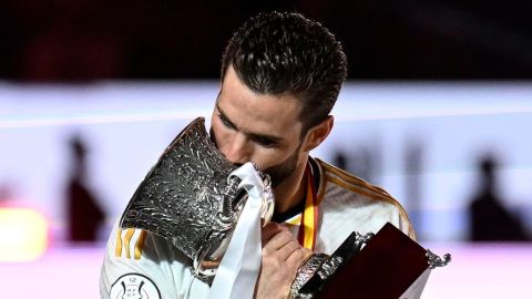 Nacho ganó su primer título como capitán del Real Madrid.