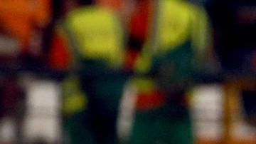 Abidjan (Cote D''ivoire), 22/01/2024.- Victor Osimhen of Nigeria reacts during the CAF 2023 Africa Cup of Nations match between Nigeria and Bissau Guinea, in Abidjan, Ivory Coast, 22 January 2024. (Costa de Marfil, República Guinea) EFE/EPA/LEGNAN KOULA