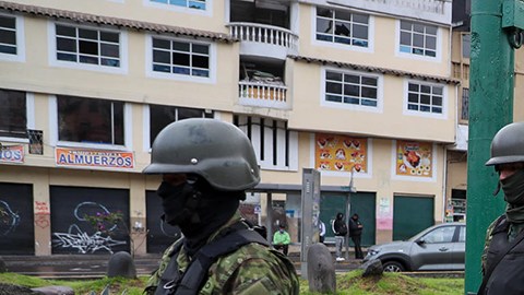 Operativos de segudiad en Ecuador