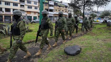 Operativos de segudiad en Ecuador