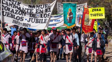 Indígenas exigen al presidente de México alto a violencia del narco en estado de Chiapas