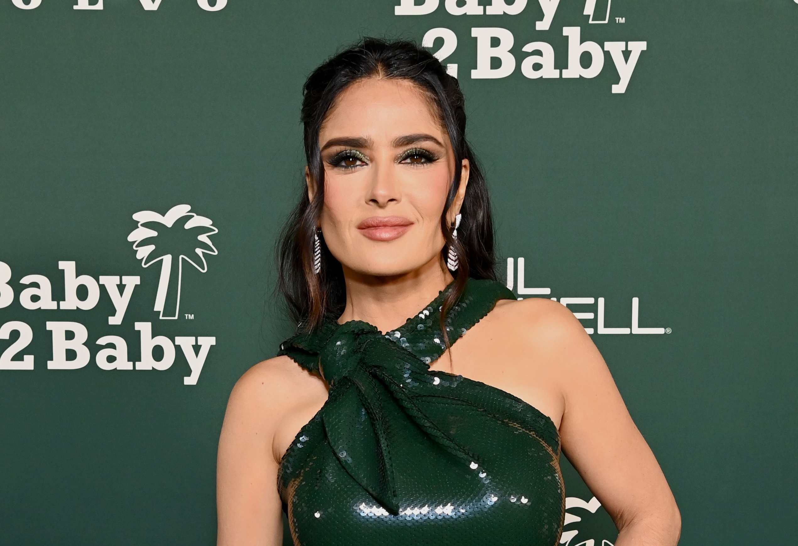 Salma Hayek Comparte Fotos Que La Muestran Hace Años, Sin Ropa Y En La ...