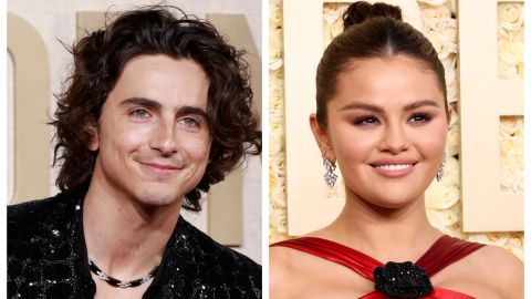 Timothée Chalamet y Selena Gomez