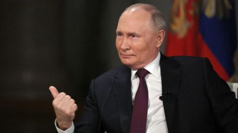 El presidente de Rusia Vladimir Putin.