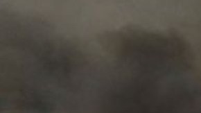 Casas en llamas en las colinas de Viña del Mar, una de las poblaciones más afectadas.