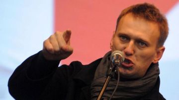 Navalny durante un acto opositor en 2011.