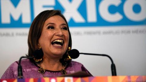 La candidata presidencial opositora Xóchitl Gálvez.