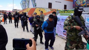 Los sospechosos fueron capturados en una zona selvática de Bolivia.