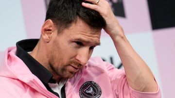 Tokyo (Japan), 06/02/2024.- Inter Miami's forward Lionel Messi of Argentina attends a press conference in Tokyo, Japan, 06 February 2024. Inter Miami will face J-League Vissel Kobe for a friendly soccer match on 07 February. (Futbol, Amistoso, Japón, Tokio) EFE/EPA/FRANCK ROBICHON