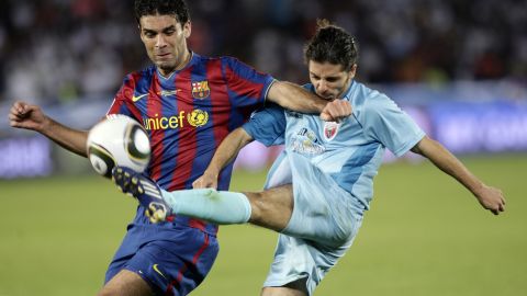 El mexicano Rafa Márquez estuvo en el FC Barcelona entre el 2003 y el 2010.