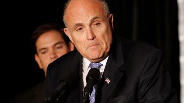 Rudy Giuliani, exalcalde de la ciudad de Nueva York