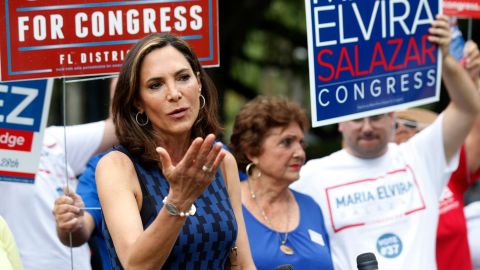 María Elvira Salazar es congresista por el Distrito 27 de Florida.