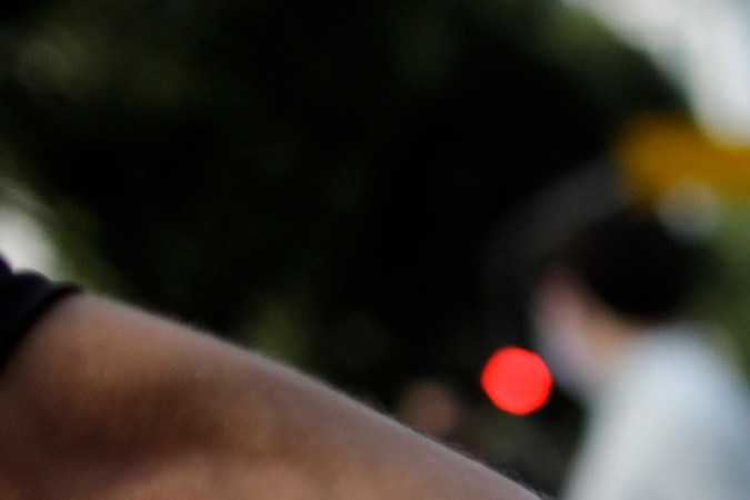 People protest against racism and hate crimes during a Black Lives Matter demonstration in Rio de Janeiro, Brazil, Sunday, June 7, 2020. (AP Photo/Silvia Izquierdo)