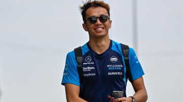 El piloto tailandés Alex Albon se prepara para lo que será su tercer temporada de la F1 con la escudería Williams.