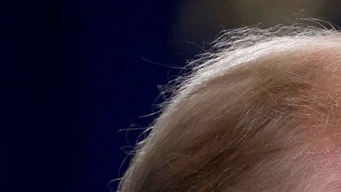 El expresidente Trump y el presidente Biden.