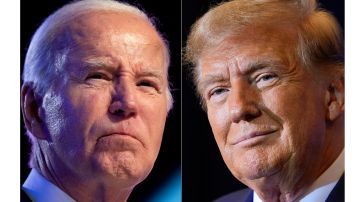 Es posible que los candidatos demócrata y republicano sean el presidente Joe Biden y el expresidente Donald Trump.