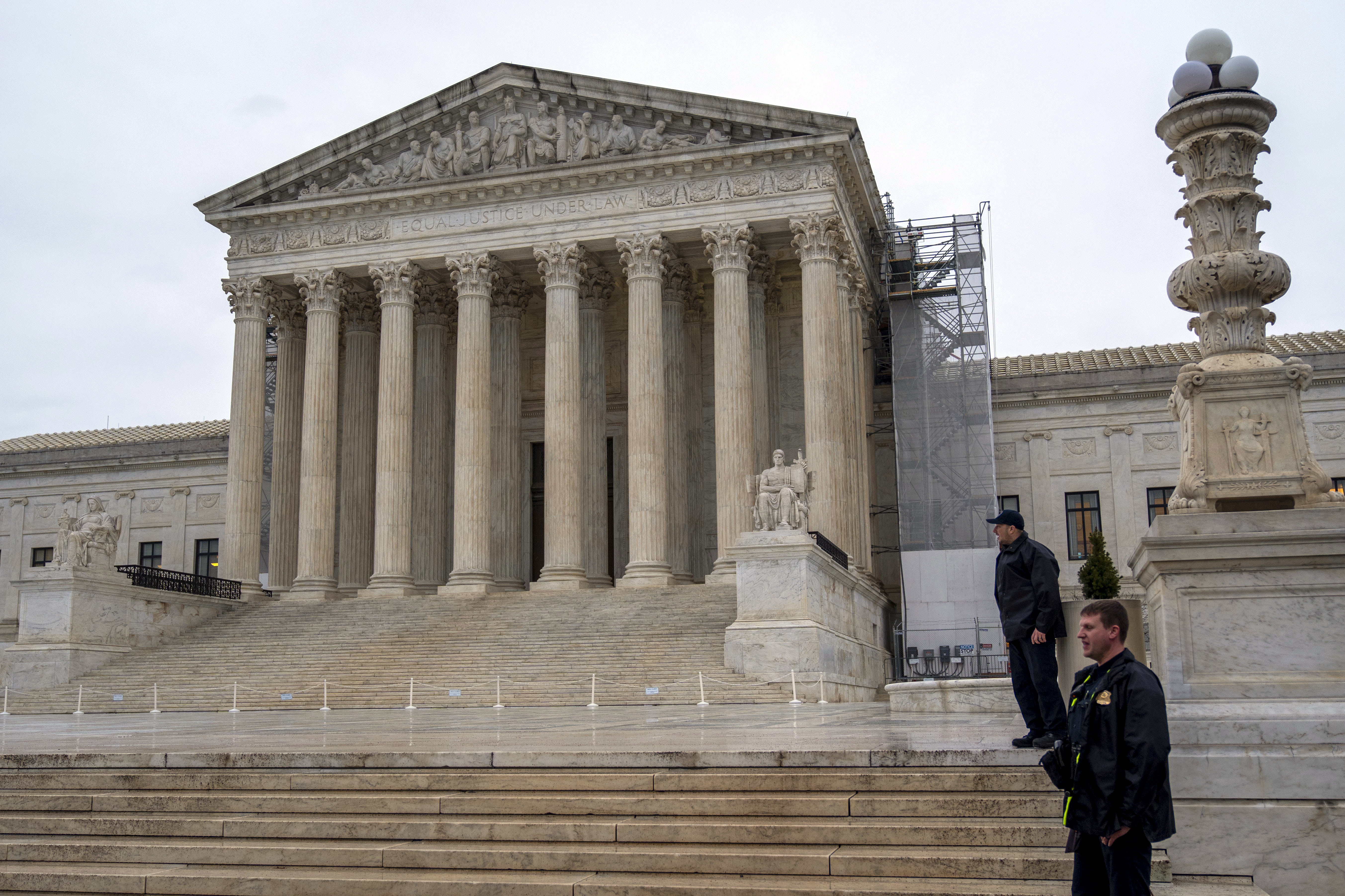 La sede de la Corte Suprema de Estados Unidos en Washington D.C..