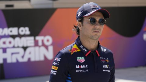 Sergio Pérez, piloto de Red Bull Racing.