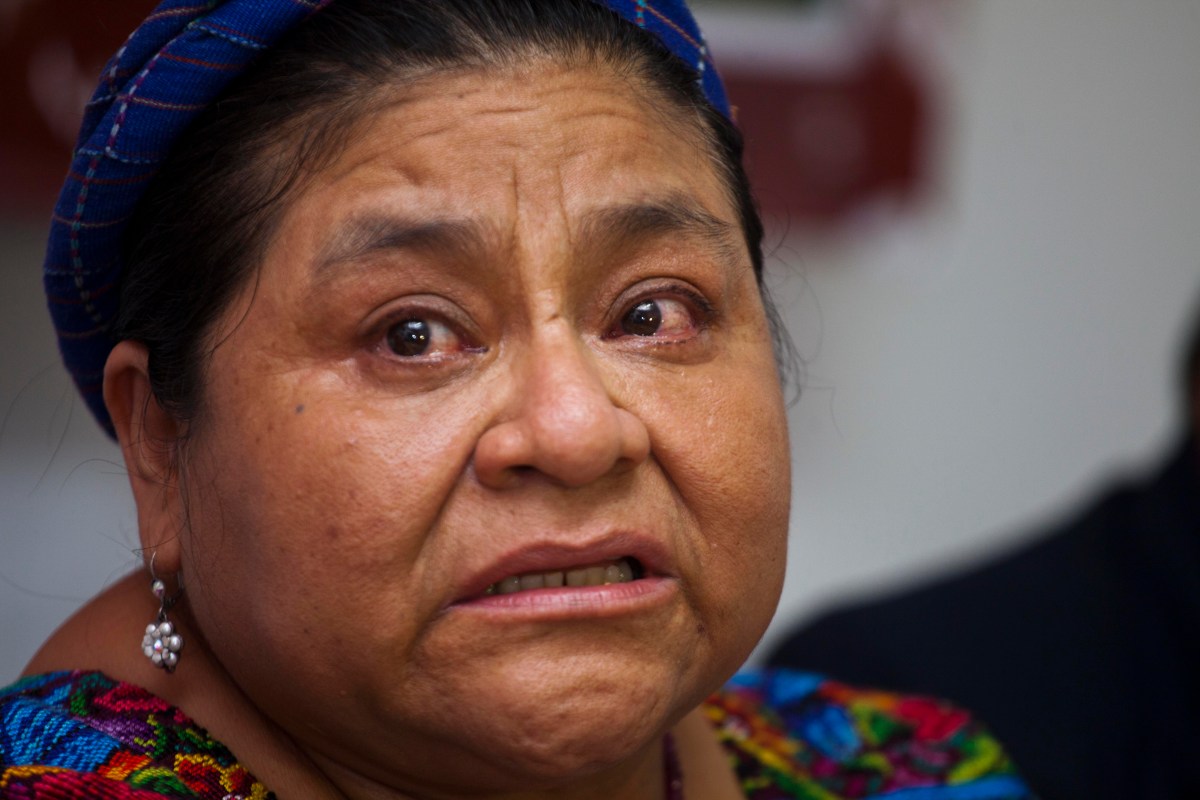 Rigoberta Menchú propone “un gobierno mundial” frente a violencia y migración