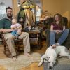 Jeff Decker and his wife Carly Tangney-Decker want New York State to legalize medical marijuana, to help their 8 month old daughter Mabel Tangney-Decker, who has a rare genetic disorder that causes seizures, at their home on Saturday, Jan. 11, 2013, in Kingston, N.Y.(AP Photo/Philip Kamrass)