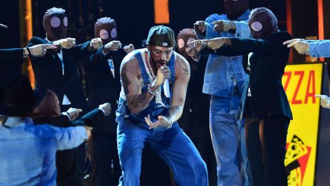 Bad Bunny en los Billboard Latin Music Awards 2024.