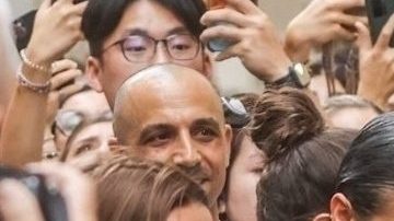 Bianca Censori y Kanye West en Florencia, Italia.