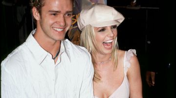 Britney Spears y Justin Timberlake en 2002.