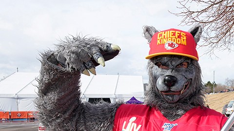 A Kansas City Chiefs fan