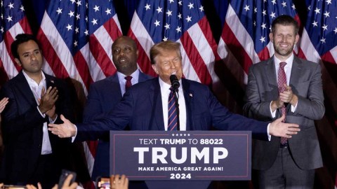 Donald Trump, aspirante a la candidatura republicana