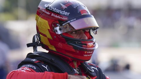 Ciudad de México, 28 de octubre de 2023. Carlos Sainz, durante las prácticas libres y calificación para el Gran Premio de México 2023 de Fórmula 1, celebradas en el Autódromo Hermanos Rodríguez. Foto: Imago7/ Rafael Vadillo