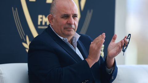 El Comisionado de la Federacion Mexicana de Fútbol, Juan Carlos Rodríguez patentizó el apoyo irrestricto que existe en el técnico nacional Jaime Lozano. Foto:Eloisa Sánchez