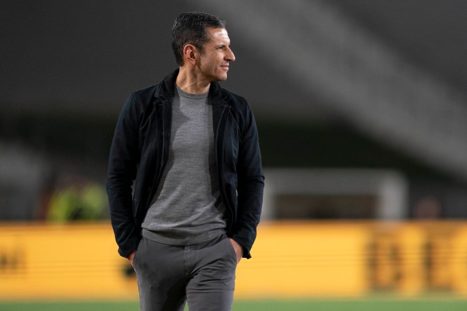 Los Angeles, California, Estados Unidos, 16 de diciembre de 2023. Jaime Lozano, director técnico, durante un partido amistoso del MEXTOUR 2023, entre la Selección Nacional de México y la selección de Colombia, celebrado en el Los Angeles Memorial Coliseum. Foto: Imago7/ Rafael Vadillo
