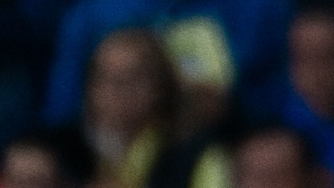 André Jardiné, director técnico de las Águilas del América durante un momento del partido que disputaron el sábado ante los Rayados de Monterrey.