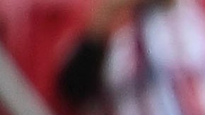 El momento exacto en que Antonio 'Pollo' Briseño anota con remate de cabeza el primer gol de las 'Chivas'. Foto:Etzel Espinosa.