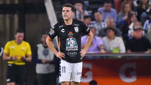 Monterrey, Nuevo León a 10 de febrero de 2024. , durante el partido correspondiente a la jornada 6 del torneo Clausura 2024, entre los rayados de Monterrey y los Tuzos del Pachuca, realizado en el estadio BBVA. Foto: Imago7/ Juan Angel Ovalle