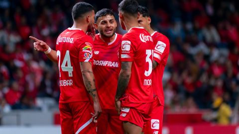 A 33 minutos del final, el Toluca ganaba 4-1 en el global.