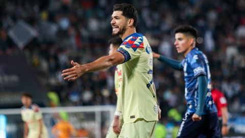 Pachuca, Hidalgo a 17 de febrero de 2024. , durante el partido correspondiente a la jornada 7 del torneo Clausura 2024 de la Liga BBVA MX, entre los Tuzos de Pachuca y las Águilas del América. Foto: Imago7/ Elizabeth Hernández