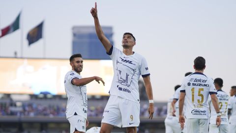 Martínez es el líder goleador de los Pumas de la UNAM.