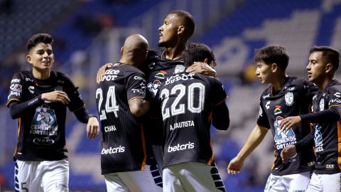 Puebla, Puebla a 20 de febrero de 2024. , durante el partido correspondiente a la jornada 9 del torneo Clausura 2024 de la Liga BBVA MX, entre los camoteros de Puebla FC y los Tuzos de Pachuca, realizado en el Estadio Cuauhtémoc. Foto: Imago7/Mireya Novo