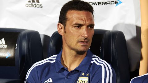 Lionel Scaloni, director técnico de Argentina.