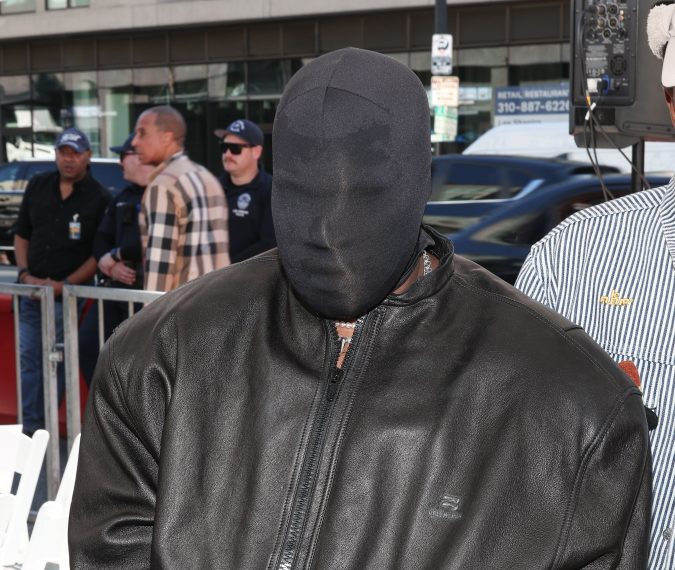 Kanye West en Hollywood.