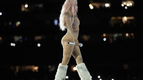 Karol G en el Estadio Azteca de México.