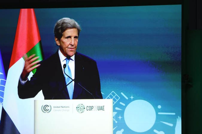 John Kerry, jefe de la diplomacia climática representando a Estados Unidos