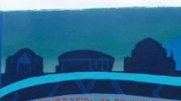 Mural 'Él hilo común'.