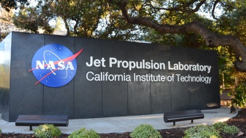 Foto de la NASA en Pasadena.