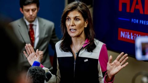 Nikki Haley, aspirante a la candidatura republicana