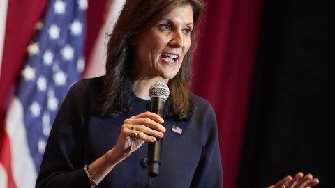 Nikki Haley, aspirante a la candidatura republicana